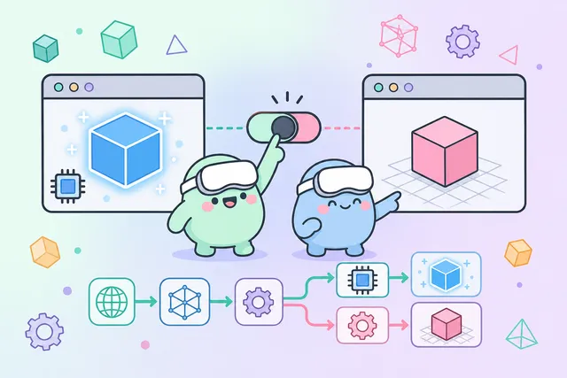 WebGPU / WebGL描画チェック — 表示経路を確認