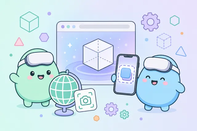 iPhoneでWebXRを動かす方法(2026年版)- App ClipとSafari対応状況