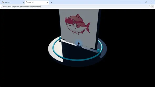 公開中のBANGEO Spatial FabricをArtemis v0.3.0で表示した画面